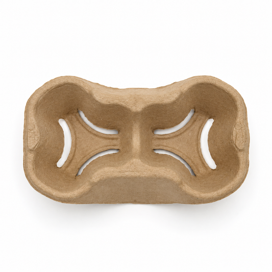 Cup Carrier / Becherhalter (2er), Pappe, 21 x 11 x 4 cm, 360 Stk.