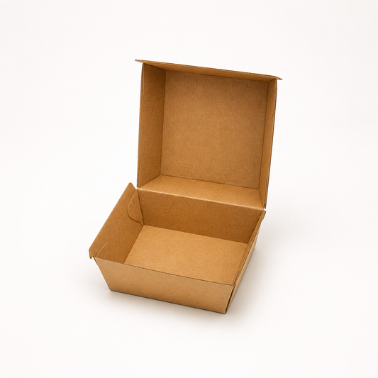 Burgerbox S, Wellpappe, 105 x 102 x 84 mm
