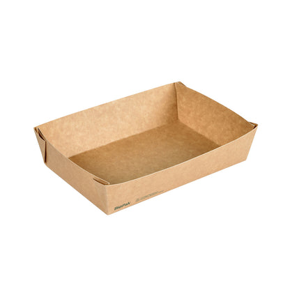 Snackschale 1100 ml Viking, kraft, braun, 140 x 200 x 45 mm