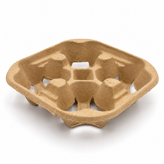 Cup Carrier / Becherhalter (4er), Pappe, 21 x 21 x 4 cm, 180 Stk.