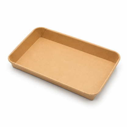 Sushibox XXL, 240 x 150 x 25 mm, Pappe, inkl. PET-Deckel