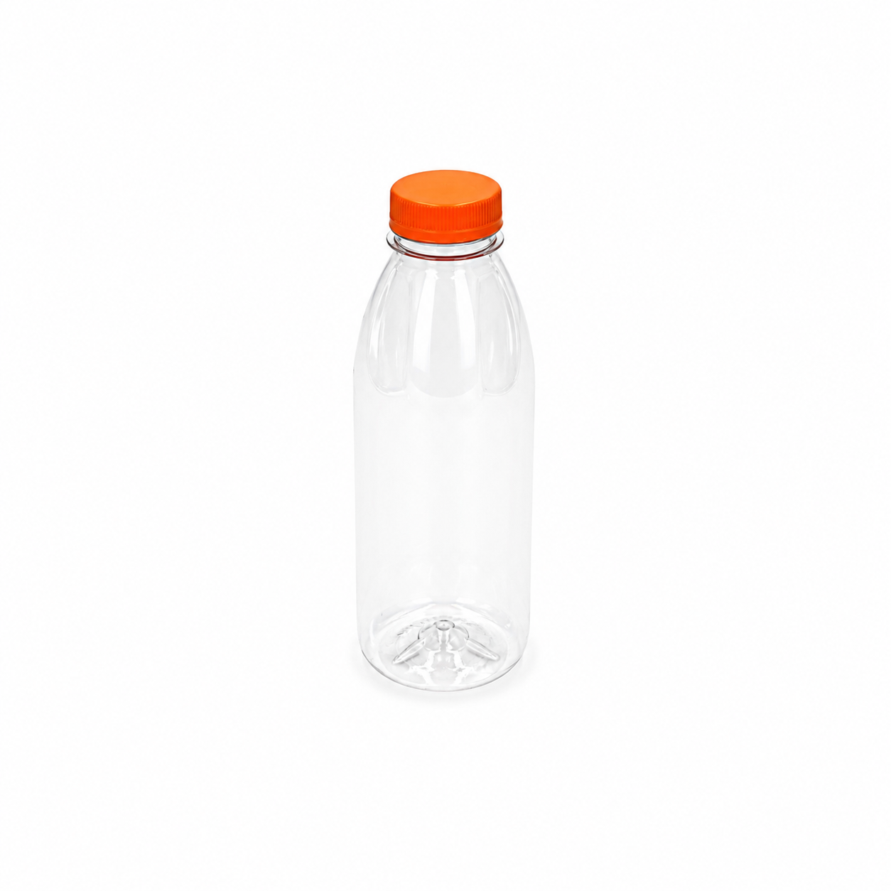 Trinkflaschen 1000 ml, PET, transparent, mit Schraubdeckel