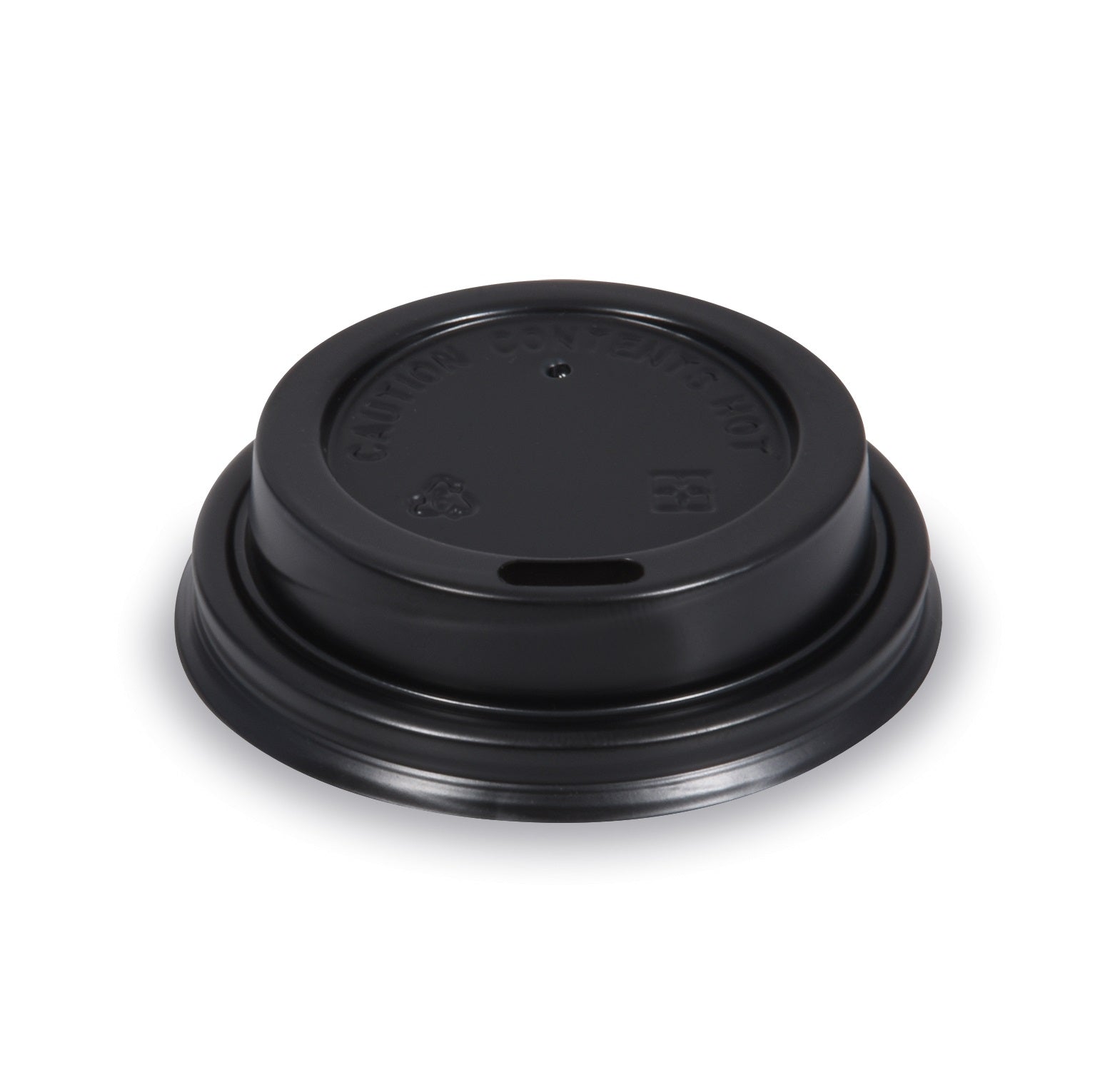 Deckel Ø 62 mm, PS, schwarz