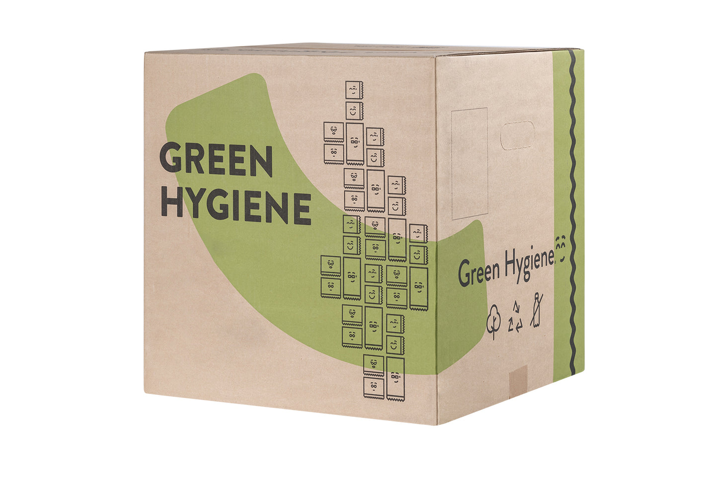 Green Hygiene® Toilettenpapier KORDULA, 3-lagig, Recyclingpapier, 400 Blatt, 36 Rollen