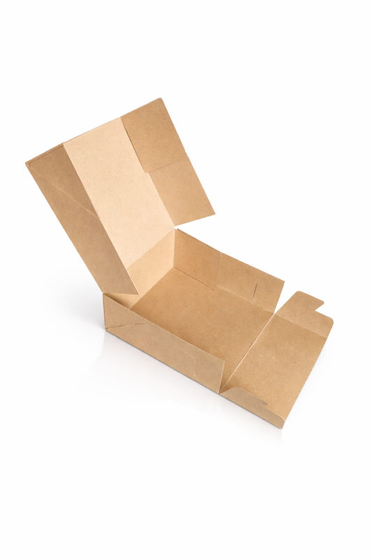 Smart Cake Box M, 170 x 170 x 80 mm, Pappe, braun