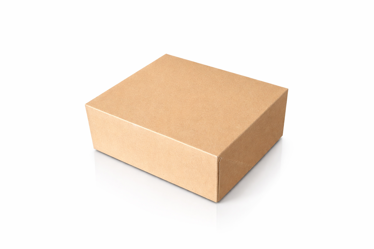 Smart Cake Box M, 170 x 170 x 80 mm, Pappe, braun