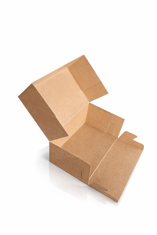 Smart Cake Box S, 185 x 120 x 80 mm, Pappe, braun