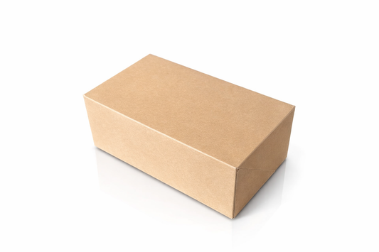 Smart Cake Box S, 185 x 120 x 80 mm, Pappe, braun