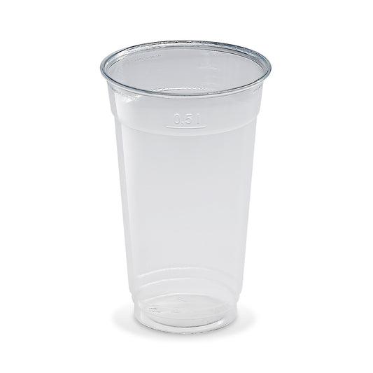 Smoothie-Becher 500 ml, rPET, glasklar, Ø 95 mm