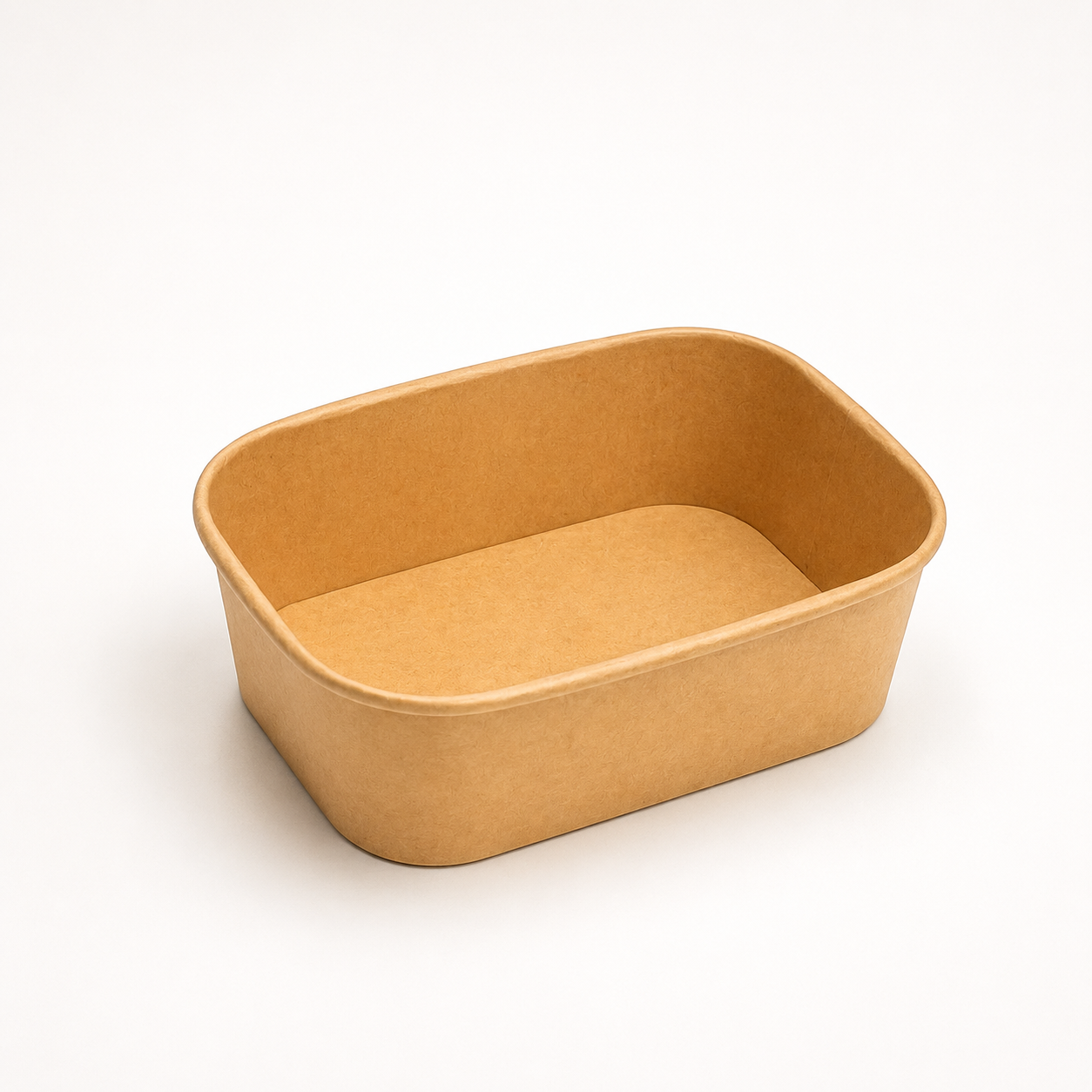 Menüschalen 750 ml, Kraft, 168 x 120 x 55 mm, braun