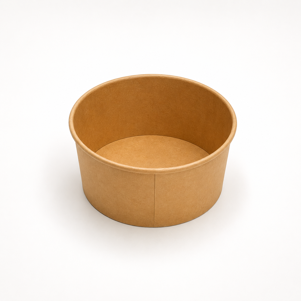 Salatschalen 1000 ml, Kraft, Ø 150 mm, braun, rund