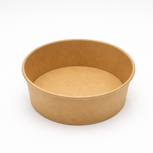 Salatschalen 1100 ml, Kraft, Ø 185mm, braun, rund