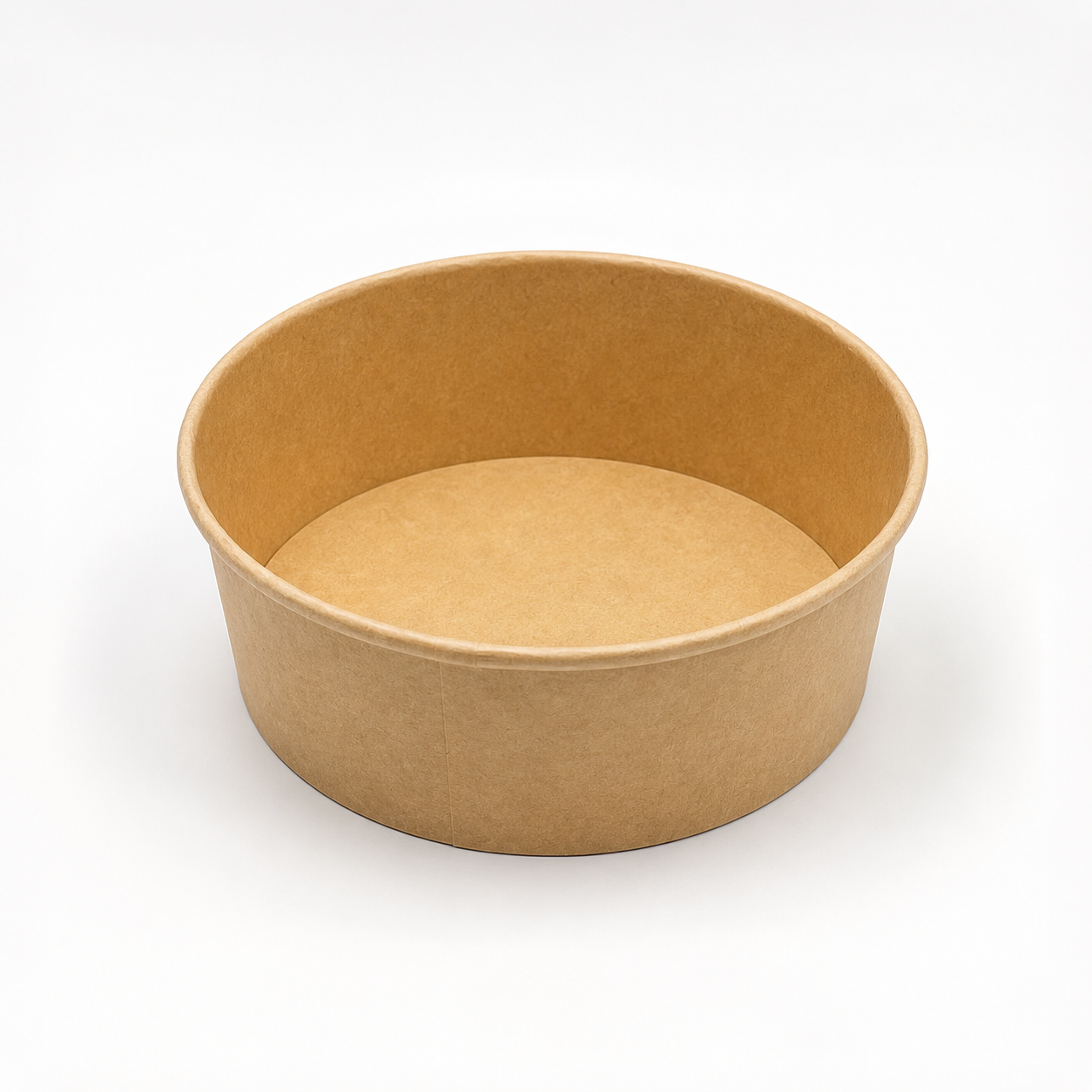 Salatschalen 1300 ml, Kraft, Ø 185mm, braun, rund, 300 Stk.