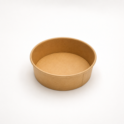 Salatschalen 500 ml, Kraft, Ø 150 mm, braun, rund