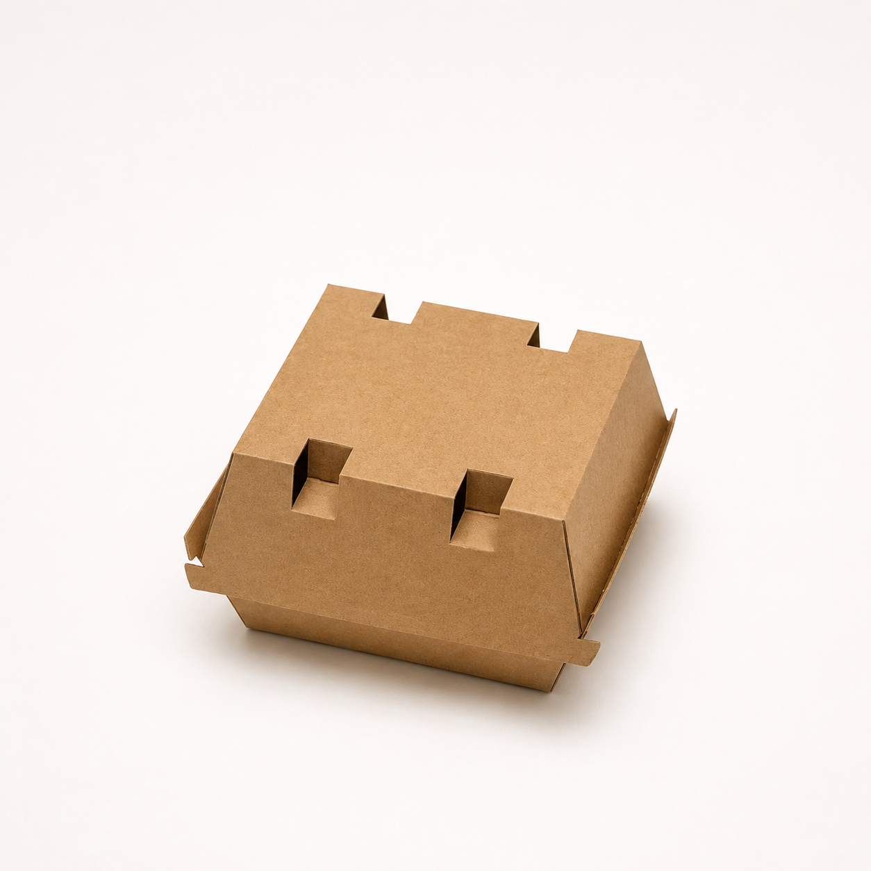 Burgerbox S, Wellpappe, 105 x 102 x 84 mm