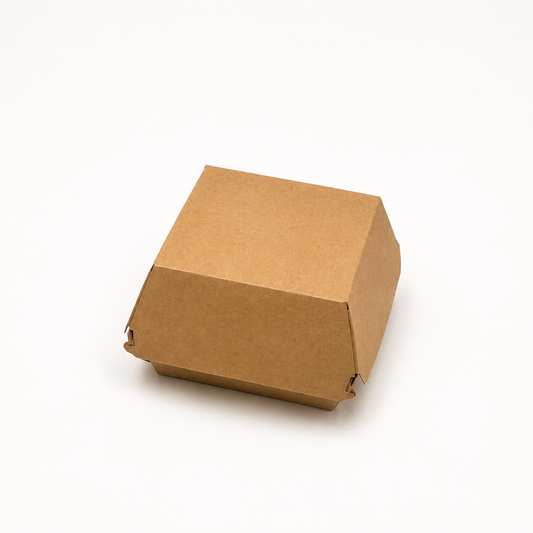 Burgerbox S, Wellpappe, 105 x 102 x 84 mm