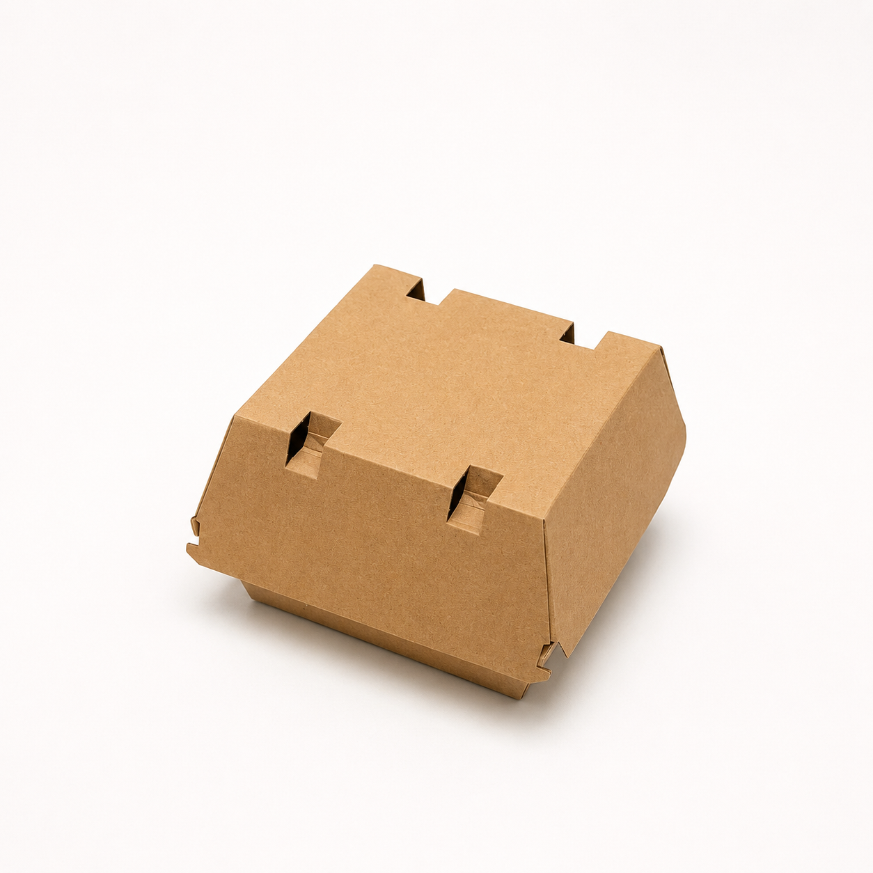 Burgerbox L, Wellpappe, 125 x 125 x 100 mm