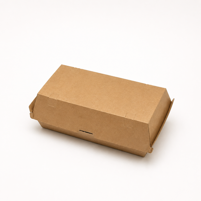 Lunchbox M, Wellpappe, 204 x 107 x 79 mm