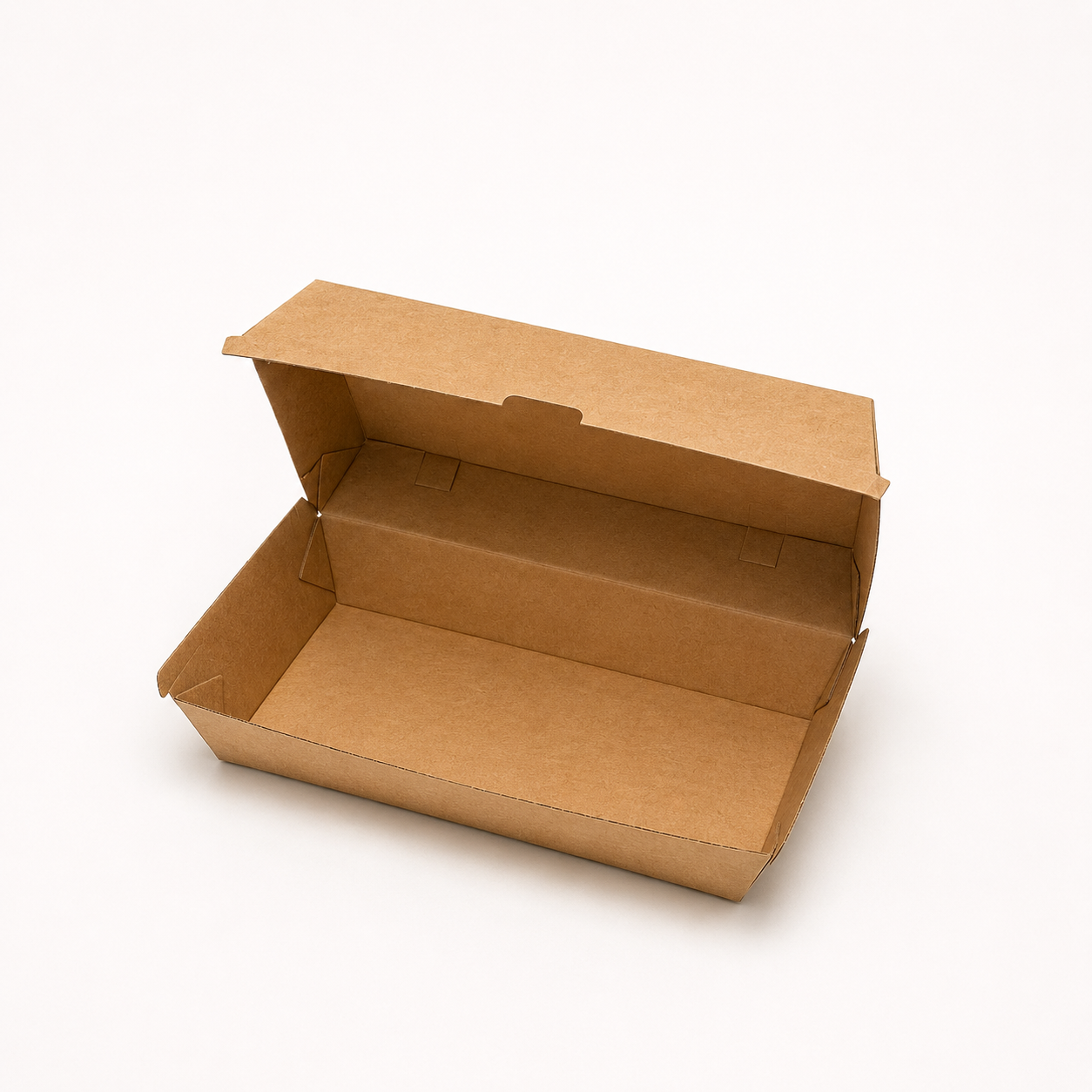 Lunchbox M, Wellpappe, 204 x 107 x 79 mm