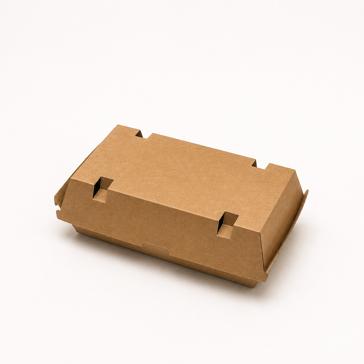 Lunchbox M, Wellpappe, 204 x 107 x 79 mm
