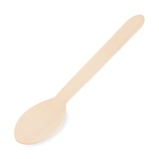 Holz-Löffel 16 cm, 100 Stk.